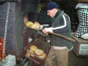 frisch gebackenes Brot