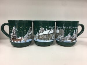Glühweintasse Möllendorfer Weihnachtsmarkt grün