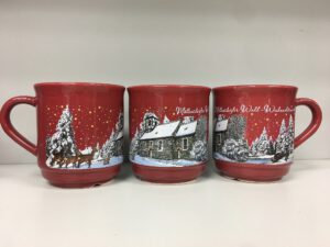 Glühweintasse Möllensdorfer Weihnachtsmarkt rot
